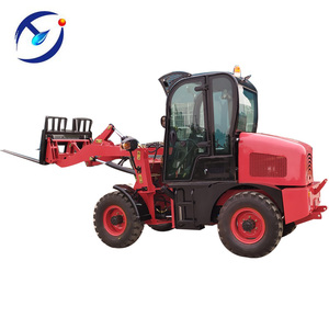 China Mini wiellader ZL08 met veegmachine te koop door goedkopere prijs - Product Image 6