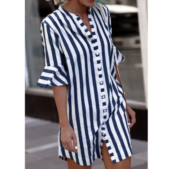 Promoción spanish, Compras online de spanish promocionales, vestido rayas  verticales.alibaba.com