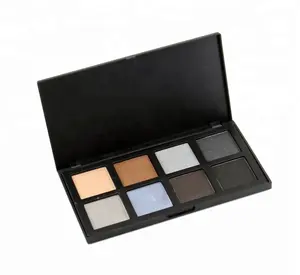 ใหม่ล่าสุดฉลากส่วนตัว 8 สี Palette ที่กำหนดเองบรรจุภัณฑ์ Matte Eyeshadow Palette