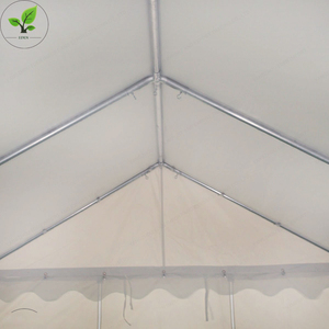 Tentes de fête extérieures en PVC de style premium, blanches, 4x6m, avec cadre galvanisé, sortie d'usine - Product Image 3