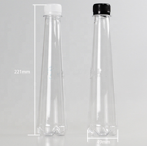 250Ml Rỗng Rõ Ràng Tháp <span class=keywords><strong>Eiffel</strong></span> Chai/PET Chai Nước Trái Cây Nhựa Với Tamper Rõ Ràng Caps - Product Image 3