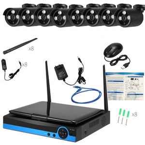 960 p HD Home <span class=keywords><strong>seguridad</strong></span> sistema <span class=keywords><strong>de</strong></span> cámara inalámbrica WiFi 8CH red IP NVR Kits - Product Image 2
