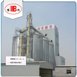 Silo Bin Ngô/Lúa Mì Thép Mạ Kẽm Silo Tank, Ngũ Cốc Lưu Trữ Thép Mạ Kẽm Nóng Tấm Sử Dụng, Sử Dụng CN; ZIBO, Sơn Đông - Product Image 4