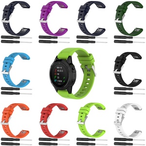 <span class=keywords><strong>Correa</strong></span> de silicona para reloj <span class=keywords><strong>fenix</strong></span> <span class=keywords><strong>3</strong></span> <span class=keywords><strong>hr</strong></span>, repuesto de <span class=keywords><strong>correa</strong></span> de silicona de liberación rápida - Product Image 5