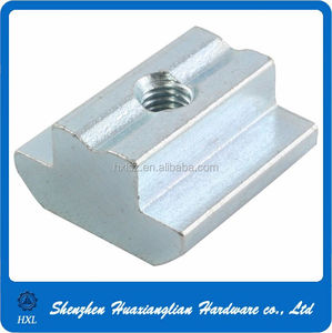 Écrou coulissant à rainures en acier galvanisé M4 M5 M6 M8 avec marches - Product Image 3