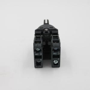 สวิตช์เลือกแบบหมุน 3 ตำแหน่ง คุณภาพสูง 2NO คอนแทค ขนาด 22 มม. ติดตั้งบนแผง ด้ามจับยาว วัสดุผสมสีเงิน XB5 <span class=keywords><strong>AJ33</strong></span> 10A โลหะ - Product Image 6