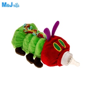Jouet de bouteille de lait pour bébé en polaire avec couverture d'insecte en peluche à fenêtre transparente et fonction de conservation de la chaleur en coton PP - Product Image 1
