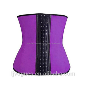 Acier <span class=keywords><strong>os</strong></span> Corset serre - taille 100% Latex Corset femmes Sexy Latex serre - taille minceur Shapewear body s ~ xxxL - Product Image 4