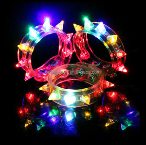 Pulsera de iluminación <span class=keywords><strong>punk</strong></span> para <span class=keywords><strong>conciertos</strong></span>, pulsera led parpadeante para fiesta <span class=keywords><strong>punk</strong></span> - Product Image 1