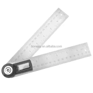 2 IN 1 digital angle ruler protractor 360 degree 200/300/500mm electronic digital protractor angle meter angle finder