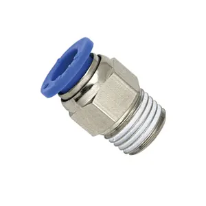 PC Series Brass Pneumatic Air Tube Fitting