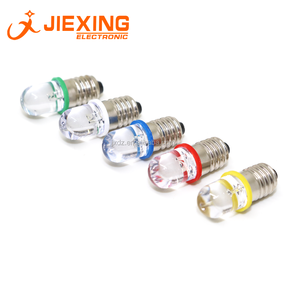 Lot De 10 Ampoules Miniature E10 - 24V 5W, Lumière Jaune Chaude, Culot à Vis - UXCELL