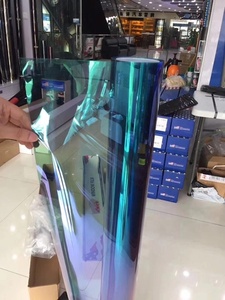 CR7099カメレオンソーラーフィルム窓着色粘着性vlt 70% ブルーミラーヘイズ - Product Image 4