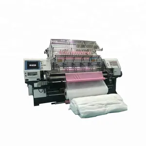 China computerized chain stitch multi needle quilt machine longarm horizontal computer multi-needle quilt quilting machine price