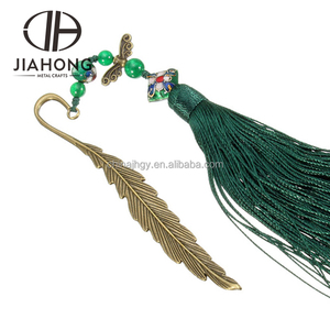 Diseño moderno estilo étnico anticuario latón tradicional vendimia marcador con borla larga - Product Image 2