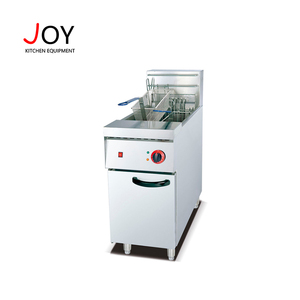 <span class=keywords><strong>KFC</strong></span> Électrique Industriel De Haute Qualité 2-Réservoir Friteuse 2 Panier Friteuse Pour Poulet Frit - Product Image 1