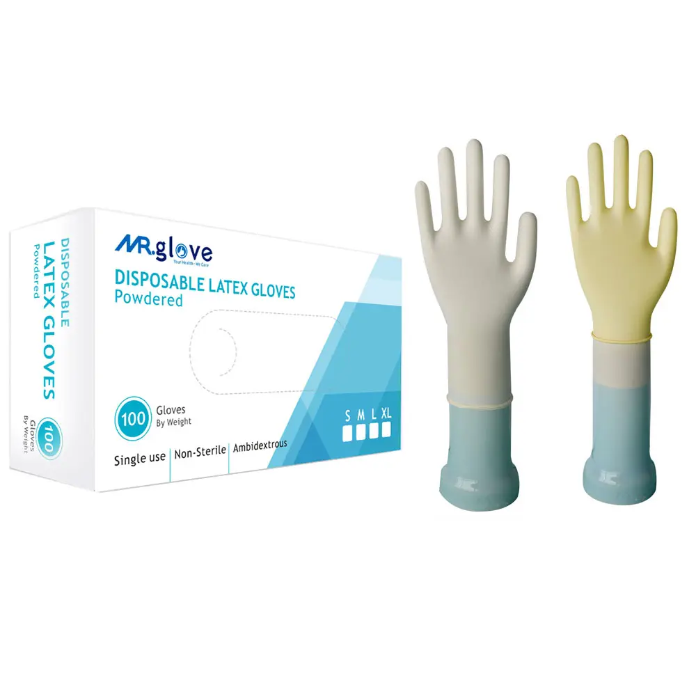 Biyobozunur medicare diş hekimi için tek kullanımlık tıbbi eldivenler