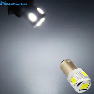 T10 bax9s T6W LED feux de recul bay9s voiture led ampoule blanc couleur jaune lumière de secours de l'usine chinoise