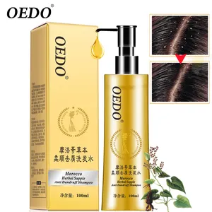 Oedo shampoo de argan para cabelos, shampoo anti-coceira natural para tratamento de cabelos