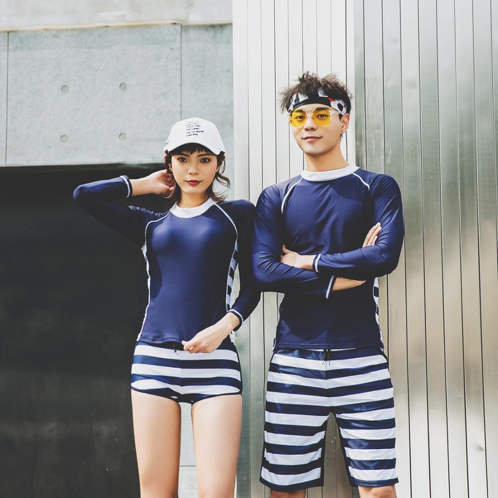 Женский костюм для серфинга 2021, купальный костюм с защитой от УФ-лучей, костюм для серфинга для пар, Быстросохнущий купальный костюм для дайвинга