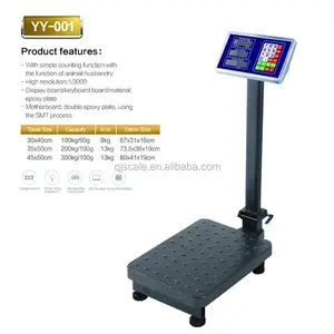 Good Quality High Accurate Electronic 100キロPlatform Weighing Scale Digital