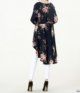 Túnica Musulmana Árabe con Estampado Islámico, Ropa Elegante <span class=keywords><strong>de</strong></span> Servicio OEM 2022 para Mujer - Product Image 2