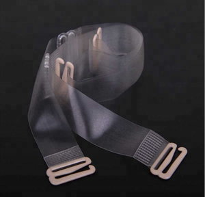 Sangle élastique de soutien-gorge transparent de haute qualité de 15mm - Product Image 2