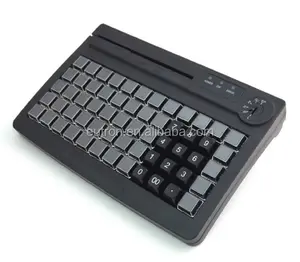 Programmable high quality 60 keys POS keyboard connect with POS or cash register