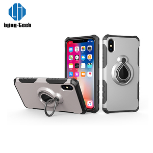 Nouveau design pour iphone cas de couverture de x avec cachée béquille magnétique tpu cas - Product Image 2