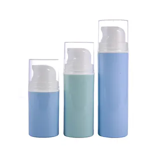 PP Airless Pump Botol 50Ml Envases Plastico 15Ml 30Ml Serum Kemasan