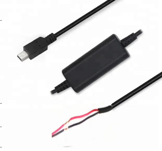 Battery clamps clip connector to DC plug Dc 12 Volt Car Converter 12v To 5v