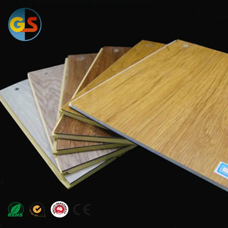 Goldensign Waterproof Deep Embossed Surface PVC Laminate Flooring