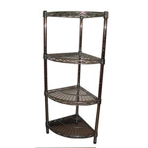 Estante de alambre cromado de alta calidad, estanterías con forma de ventiladores, tiendas y ventiladores de supermercado, sistema de metro en forma de superficie cromada - Product Image 1