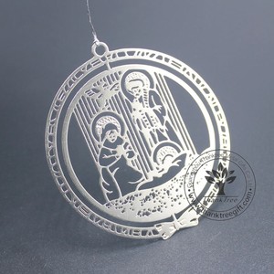 Christian lễ hội Quà Tặng New Hot Bán phong cách Brass khắc giáng sinh trang trí - Product Image 6