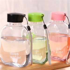 ส่วนตัวฉลากขวดน้ำพลาสติกไขมันร่างกายแก้วขวดน้ำแบน - Product Image 3