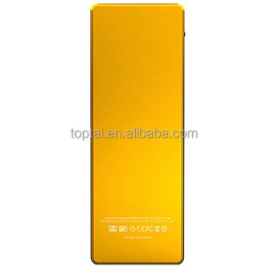 Batería de polímero de litio Gold Bar de 10000 mAh, batería externa ultradelgada y portátil, logotipo de marca personalizado - Product Image 5