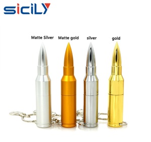 Súng Máy Vàng Đạn <span class=keywords><strong>USB</strong></span> <span class=keywords><strong>2.0</strong></span> 3.0 Ổ Đĩa Flash Với Keychain Không Nhựa Được Sử Dụng-Món Quà Giáng Sinh - Product Image 5