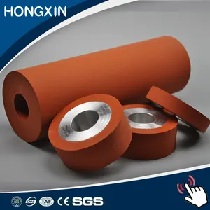 High temperature silicone rubber roller for printing press