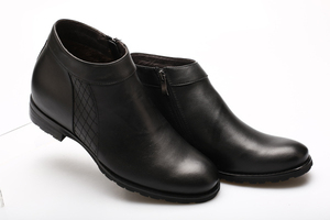 2017 cargadores de la piel del <span class=keywords><strong>vaquero</strong></span> del invierno del alto talón para los hombres - Product Image 3