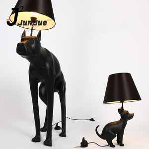 <strong>Fluorescent</strong> dog shaped <strong>floor</strong> <strong>standing</strong> <strong>lamp</strong> black junjue resin downlight fl1028 ce dog shaped <strong>floor</strong> <strong>standing</strong> <strong>lamps</strong> indoor use - Product Image 3