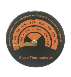 Cheminée à <span class=keywords><strong>bois</strong></span> magnétique de grande température, poêle à <span class=keywords><strong>bois</strong></span>, thermomètre, contrôleur de température - Product Image 3