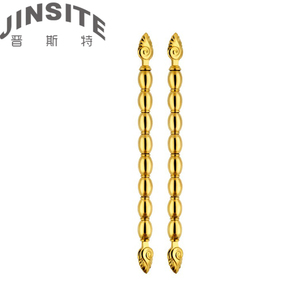 Tay Nắm Cửa Chính Bằng Đồng Màu Vàng Đồng - Product Image 6