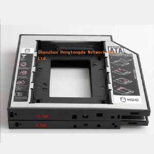 Aluminio Plástico Universal 2do <span class=keywords><strong>HDD</strong></span> Caddy 9.5mm SATA a SATA 2.5 "<span class=keywords><strong>Caja</strong></span> del disco duro de SSD <span class=keywords><strong>Caja</strong></span> del disco duro - Product Image 4