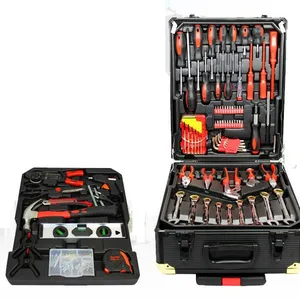 Zwitserse Kraft 186 pcs hoge kwaliteit hand tool kit, Horlogemaker Horloge Reparatie Tool Kit Set