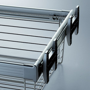 Wardrobe Three Secontion Pull-out <strong>Wire</strong> <strong>Storage</strong> <strong>Baskets</strong> - Product Image 4