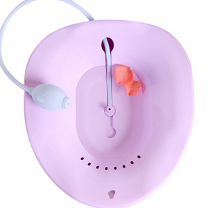 Siège de toilette pliable, siège avec irrigateur à vapeur réglable - Product Image 2