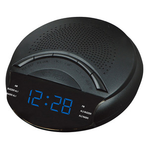 Chargeur professionnel 110/<span class=keywords><strong>220V</strong></span> DC 0.6 pouces, LED, AM, FM, <span class=keywords><strong>Radio</strong></span>, alarme, recherche automatique - Product Image 2