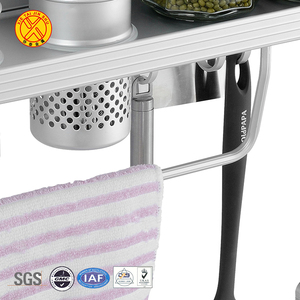Estante de cocina de aluminio de almacenamiento montado en la pared personalizado de alta calidad - Product Image 3