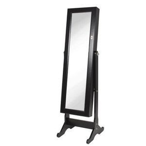 Di alta qualità pavimento bianco <span class=keywords><strong>armadio</strong></span> guardaroba gioielli con piena lunghezza <span class=keywords><strong>specchio</strong></span> - Product Image 3
