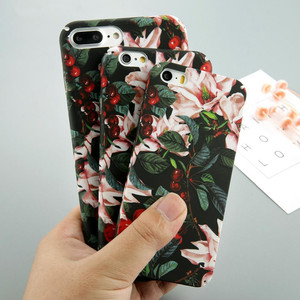 Alta calidad floral de la cereza flor hojas hard PC Phone casos para el <span class=keywords><strong>iPhone</strong></span> x <span class=keywords><strong>8</strong></span> <span class=keywords><strong>8</strong></span> más 7 7 más 6 6 s 5S <span class=keywords><strong>se</strong></span> - Product Image 2